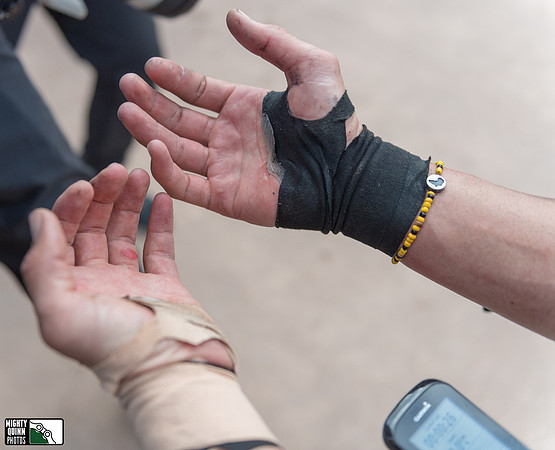 Dylan's hands