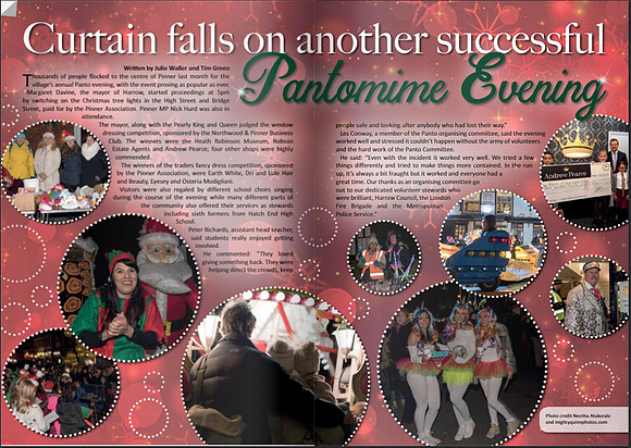 First Center page spread